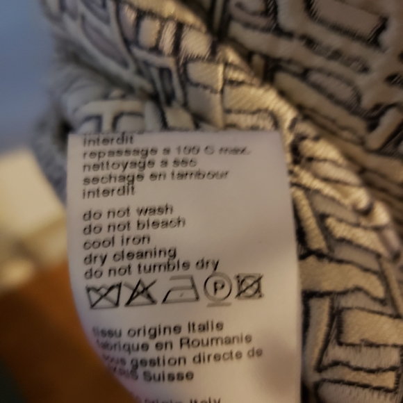 NWPT A-k-r-i-s Punto Jacquard silvery sheath dress - Picture 11 of 14